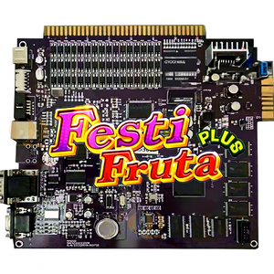 QIQU Version espagnole mexicaine Jeu vidéo d'adresse populaire Juego De Tragamonedas 15 lignes Festi Fruta Plus Game par Borden - Product Image 1