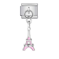 Breloques italiennes colorées à la mode, chat, avion, tour, jupe, soleil rouge, compatibles avec bracelet en acier inoxydable de 9 mm, fabrication de bijoux DIY