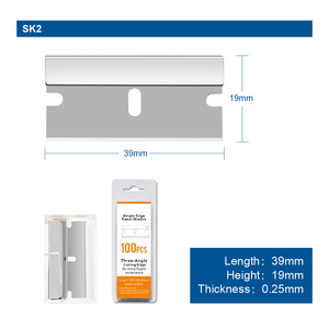 Vente flash : lot de 100 lames de rasoir à bord simple - Product Image 4