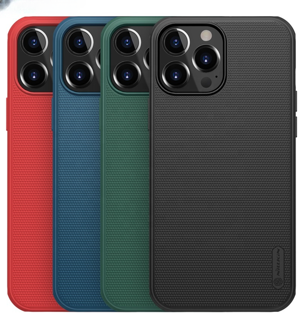For iPhone 14 13 Pro Max Shockproof Case Nillkin Frosted Shield Pro PC Hard Back Cover for iPhone 14 PLUS Case