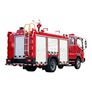 Camion de pompiers léger Foton Aumark 4x2 3000L Mini pour la patrouille urbaine - Product Image 1