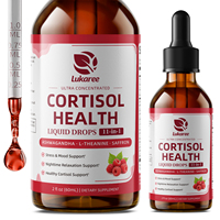 Complément Liquide Équilibrant le Cortisol avec Ashwagandha, Safran, L-Théanine, Magnésium, B6, B12 – Marque Blanche, Vente en Gros