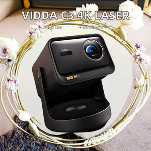 Proyector Láser Tricromático 4K Hisense Vidda C3 Ultra 3200CIVA con Zoom Óptico de 1.67x, Compatible con 3D para Uso en Cine en Casa - Product Image 2