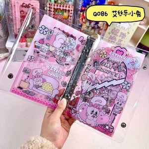 Álbum de Fotos A6 de Hojas Sueltas con Diseño de Dibujos Animados Lindos, Libro de Ahorros Cry Baby para Tarjetas de Alto Valor, con Función de Agitar - Product Image 6