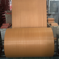 Rouleau de tissu tissé en PP personnalisé pour les sacs de riz, d'engrais, de farine et d'aliments pour animaux, résistant à l'humidité, pour l'agriculture