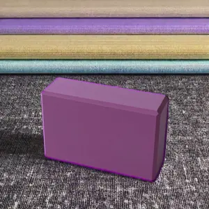 Nova tendência blocos de ioga macios popular conjunto de blocos de ioga de cortiça blocos de ioga à prova d'água design personalizado