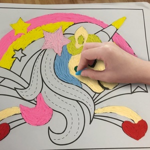 Kit Artistico WingArt Magic Unicorn con Argilla ad Asciugatura all'Aria, Set Educativo di Disegno a Tema <span class=keywords><strong>Unicorno</strong></span>, Prezzo Competitivo OEM/ODM - Product Image 4