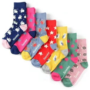 Quentin Crew Sport Kids Slip Socks Custom Logo Pattern Kids Graphic Socks Boy Girls Custom Children's Cotton Socks Breathable