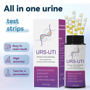 Bandes de <span class=keywords><strong>test</strong></span> pour infections urinaires pour femmes : 4-en-1, bandelettes de <span class=keywords><strong>test</strong></span> pour infections urinaires et vessie, lectures précises à domicile - Product Image 4