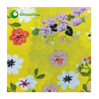 Personnaliser Nouveaux tissus imprimés en viscose légers et écologiques floraux doux pour robe