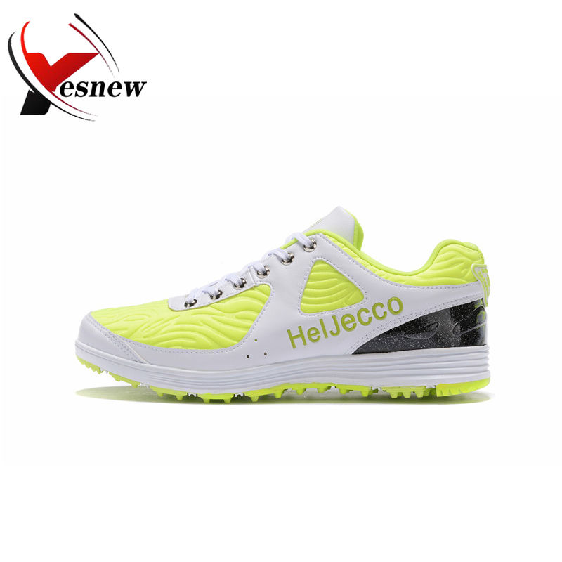 Кроссовки мужские из натуральной кожи, брендовые бегунки для гольфа, профессиональные Кожаные кеды