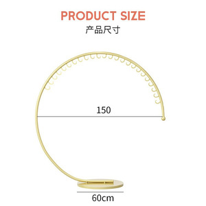 Appendiabiti Semplice in Ferro in Stile Europeo, Espositore da Terra in Metallo per Negozi o Appartamenti - Product Image 4