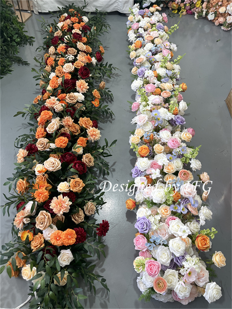 fall flower runner
