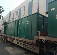 Transformateur de type américain monté sur socle 100 kVA 13,8 kV-400 V 60 Hz, sous-station compacte pour l'Amérique latine