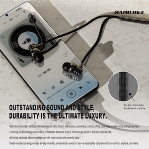 Écouteurs intra-auriculaires filaires Maimi 120CM OEM USB-C pour le gaming et la musique, <span class=keywords><strong>avec</strong></span> micro et contrôle du volume - Product Image 5