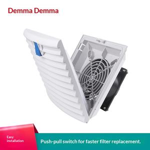 <span class=keywords><strong>Dema</strong></span> FK88 Rejilla de ventilación con botón de apertura y cierre, filtro ignífugo para ventilador, obturador para armario eléctrico - Product Image 2