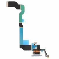 Pièces d'usine de rechange Port de chargement USB Dock connecteur câble flexible pour iphone X