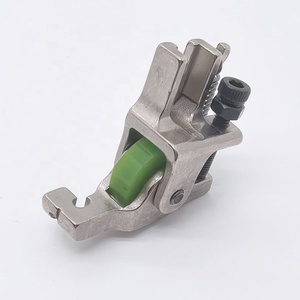 อุปกรณ์ <span class=keywords><strong>T168</strong></span> S518L เท้าแบบมีล้อสำหรับจักรเย็บผ้าอุตสาหกรรมลูกกลิ้งเหล็กซิปที่มองไม่เห็น - Product Image 6