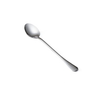 Dinyon OEM/ODM Cuillère-fourchette en acier inoxydable 1010 à long manche, finition miroir, pour café, dessert, soupe, aliments, hôtels et restaurants populaires