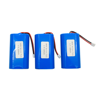 الصين المورد بطارية أيون الليثيوم حزمة 1s2p 3.7v 5200mah Icr18650-2600 2 خلايا بطارية ليثيوم أيون حزم مع موصل