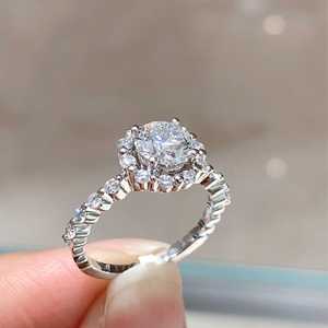 Dk 1.5ct vòng cắt vvs phòng thí nghiệm kim cương Nhẫn 18K vàng IGI chứng nhận cho đám cưới và quà tặng nguồn trực tiếp nhà máy đơn giản & sang trọng - Product Image 4