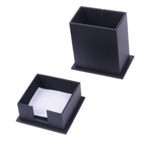 Juego de Accesorios de Escritorio de Cuero Negro - Accesorios de Oficina para Escritorio - Organizador de Escritorio y Almacenamiento de Oficina - Product Image 5