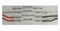Vente directe d'usine Accessoires de machine de soudage laser de haute qualité Lampe au xénon de laboratoire 200w 300w Lampe flash au xénon Laser