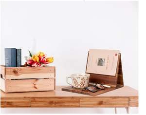 Valet <span class=keywords><strong>de</strong></span> lectura <span class=keywords><strong>de</strong></span> libros <span class=keywords><strong>con</strong></span> taza, soporte <span class=keywords><strong>de</strong></span> madera para libros, soporte para Página, soporte para bolígrafo, soporte triangular, mesita <span class=keywords><strong>de</strong></span> noche, mesita <span class=keywords><strong>de</strong></span> noche <span class=keywords><strong>de</strong></span> escritorio - Product Image 2