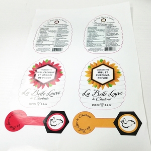 Etiqueta Adhesiva Exterior Troquelada para Publicidad, Impresión Digital en Vinilo Autoadhesivo para Cubetas Grandes con Protección UV/Lámina Dorada - Product Image 4