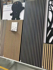 Pannelli Acustici in <span class=keywords><strong>Legno</strong></span> Impiallacciato Naturale Design Geometrico <span class=keywords><strong>Materiale</strong></span> <span class=keywords><strong>MDF</strong></span> - Product Image 6