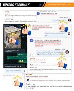 Fascia di resistenza al cerchio dell'anca con Logo personalizzato di alta qualità con fasce elastiche per esercizi Yoga - Product Image 6