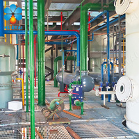 Línea de producción de extracción de solvente de aceite de soja de alto nivel de seguridad 20-100T/D con máquina de refinación para planta de aceite de cocina