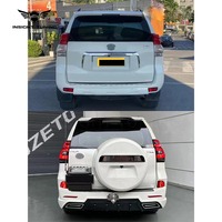 Kit de pare-chocs de voiture de style 70e anniversaire en plastique PP 2010-2022 pour kit de carrosserie Toyota Prado Fj150