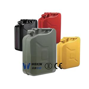 Bidón de Combustible Metálico Auténtico de <span class=keywords><strong>2.5</strong></span> <span class=keywords><strong>Galones</strong></span>/5 Litros, Tanque de Gasolina de Acero, Bidón de Almacenamiento de Gasolina y Diésel - Product Image 1