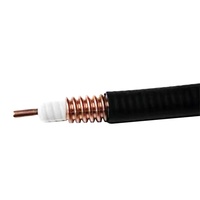 Câble coaxial Superflex 1/2'' à faible perte, câble coaxial hélicoïdal corrugué super flexible 1/2'', câble d'alimentation coaxial Supersoft 1-2