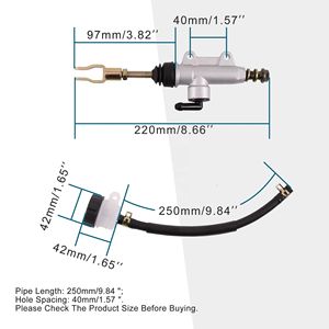 Étrier <span class=keywords><strong>de</strong></span> maître-cylindre <span class=keywords><strong>de</strong></span> <span class=keywords><strong>frein</strong></span> arrière pour motos tout-terrain <span class=keywords><strong>50cc</strong></span> 70cc 90cc 110cc 125cc - Product Image 3