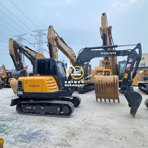 Excavatrice d'occasion Volvo EC60C nouvelle génération, excavatrice d'occasion EC60C EC140 EC210 EC380, faible consommation de carburant, faible temps de travail. - Product Image 2