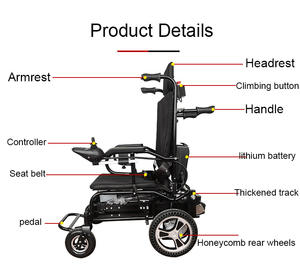 Silla de Ruedas Eléctrica <span class=keywords><strong>para</strong></span> Exteriores <span class=keywords><strong>para</strong></span> <span class=keywords><strong>Escaleras</strong></span> y <span class=keywords><strong>para</strong></span> <span class=keywords><strong>Discapacitados</strong></span>, <span class=keywords><strong>Precios</strong></span> de <span class=keywords><strong>Sillas</strong></span> de Ruedas Eléctricas <span class=keywords><strong>para</strong></span> Subir <span class=keywords><strong>Escaleras</strong></span> - Product Image 3