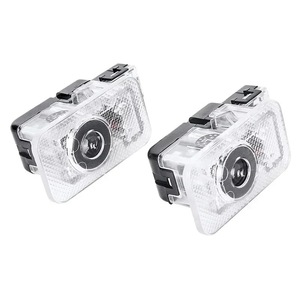 Pour <span class=keywords><strong>Volvo</strong></span> S60 S80 S90 V40 V60 V90 XC40 <span class=keywords><strong>XC60</strong></span> XC70 XC90 HD, éclairage de porte de voiture LED, projecteur <span class=keywords><strong>d</strong></span>'ombre automatique, lampes <span class=keywords><strong>d</strong></span>écoratives fantômes - Product Image 6