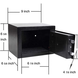Hot bán sắt xử lý an toàn nhỏ Hộp An toàn trường hợp hộp tiền Hộp An toàn - Product Image 2