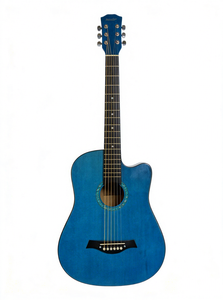 <span class=keywords><strong>Guitarra</strong></span> Acústica de Madera de Tilo de 38 Pulgadas, Acabado Brillante, para Principiantes y Estudiantes, Fabricante OEM - Product Image 3