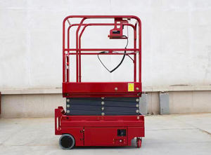 Plataforma Elevadora de Tijera Autopropulsada Eléctrica Mini, Elevador para Trabajos y Mantenimiento Aéreos - Product Image 6