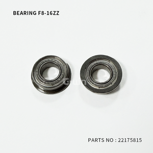Pièces Roland, diamètre intérieur 8 mm, diamètre extérieur 16 mm, roulement F8-16ZZ 22175815 pour XF640 VP300 VP540 - Product Image 1