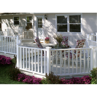 Série de balustrades de balcon en vinyle PVC blanc moderne, économique, pour extérieur, 100% matière vierge, résistant à la rouille