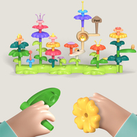 Jouets HW, modèle de jouet à assembler soi-même, blocs de construction éducatifs colorés, ensembles de jardins de fleurs pour enfants, cadeaux, nouveau design 2023