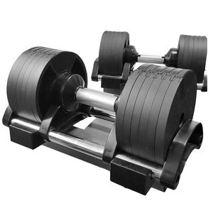 2022 Wholesale Free Weights 20kg 32 kg 36kg Gym Adjustable Dumbbells <strong>Set</strong> With Stand Rack <strong>for</strong> <strong>Weightlifting</strong> <strong>Home</strong> Training <strong>Set</strong> - Product Image 5