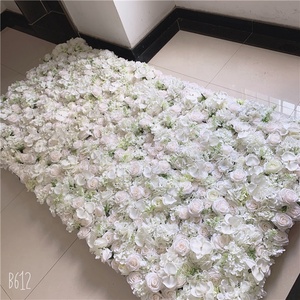 F-1580 Factory Wedding Decoration Silk <strong>Flowers</strong> Artificial <strong>Wall</strong> Backdrop 40*60 CM White Orchid <strong>Flower</strong> <strong>Wall</strong> <strong>Panels</strong> - Product Image 6