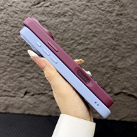 Coque semi-transparente mate effet peau magnétique en PC pour iPhone 18 Pro Max avec protection d'objectif et design rigide antichute