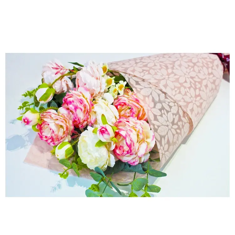 53cm x 60cm 또는 사용자 정의 크기 친환경 다채로운 3D 부직포 꽃 포장