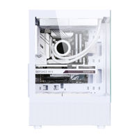 SAMA Steel + Tempered Glass Venta al por mayor Computadoras para juegos con filtro de polvo magnético Full Tower PC Case Scientific Cooling ATX Case